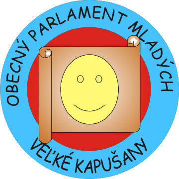 Logo OPM Veľké Kapušany - Svetlomodré prevedenie v slovenskom jazyku